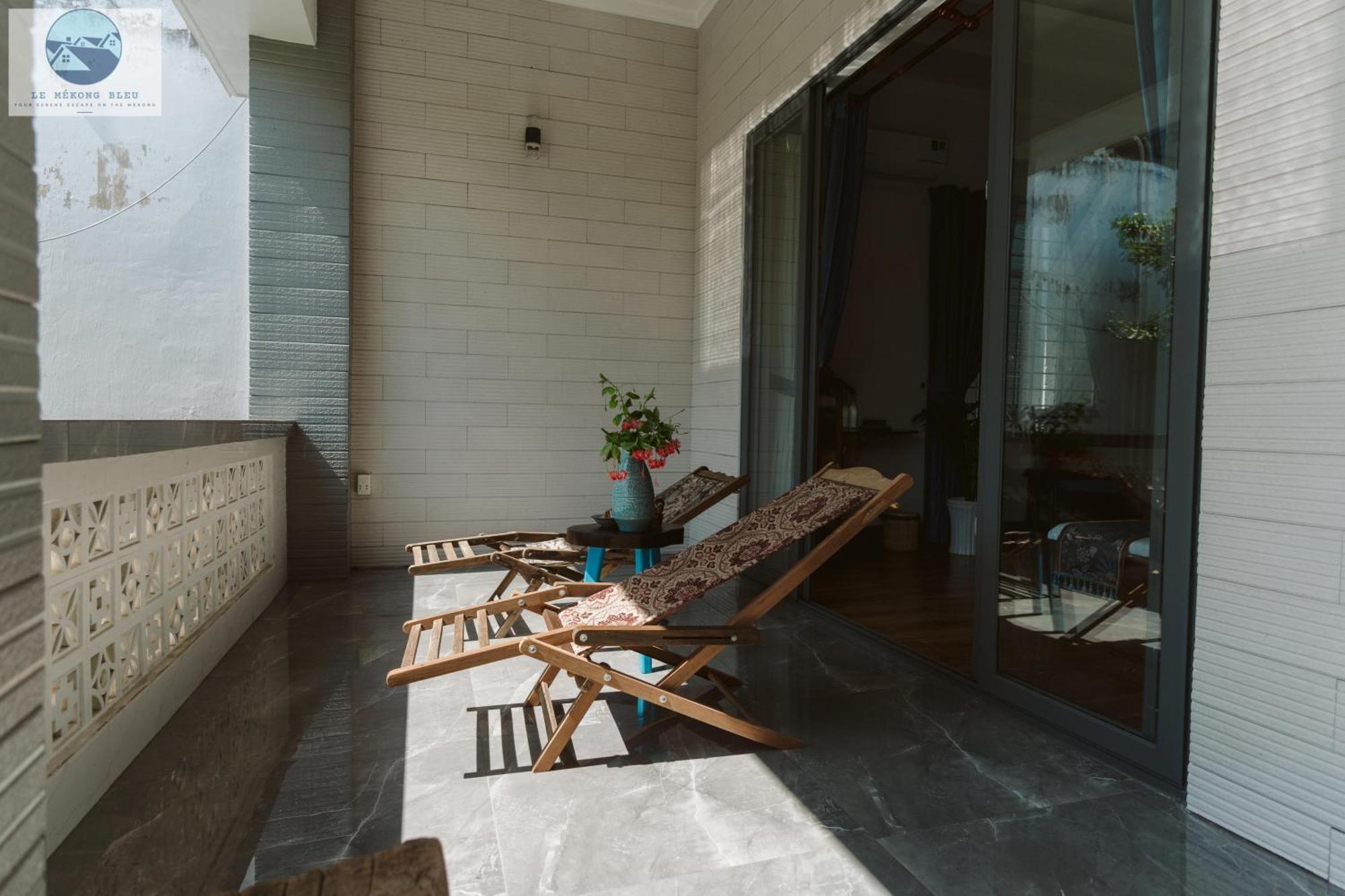 Le Mekong Bleu Apartment Ben Tre Exterior photo